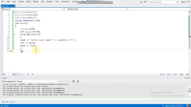 How to initialize an array in c++ || how to take input and print output in c++.Array c++ (Tutorial) смотреть онлайн