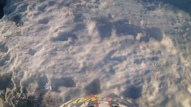 Мото покатухи , чуть не перелетел через руль , Юрга смотреть онлайн