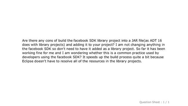 Android : Android facebook SDK as JAR смотреть онлайн