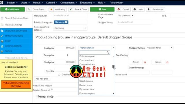 Membuat Produk di VirtueMart dengan Lengkap смотреть онлайн