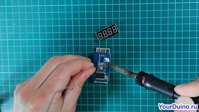 Апгрейд модуля ТМ1637. Замена индикатора смотреть онлайн