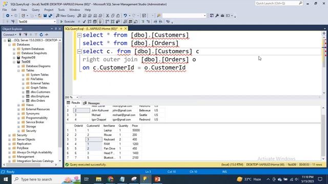 Part14 SQL Joins | Right Outer Join | MS SQL Server for beginners | MS SQL Server Tutorials смотреть онлайн