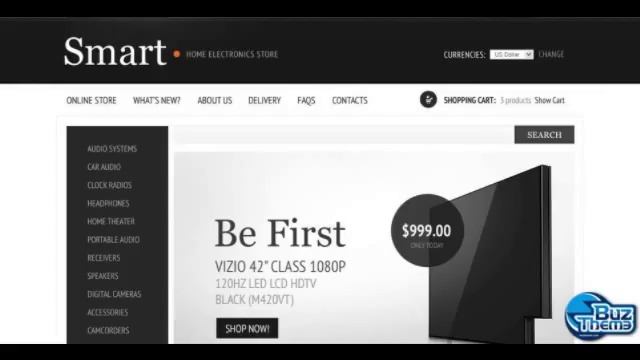 Download Electronics VirtueMart Template by Delta TM смотреть онлайн
