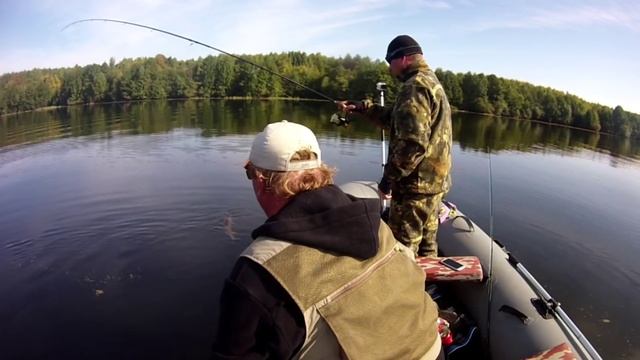 Тренировка перед Джиг-Пари 2015. Щука на 7 кг. смотреть онлайн