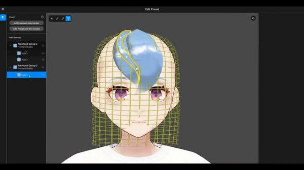 |Vroid studio| ❤ Делаю Гань Юй ❤