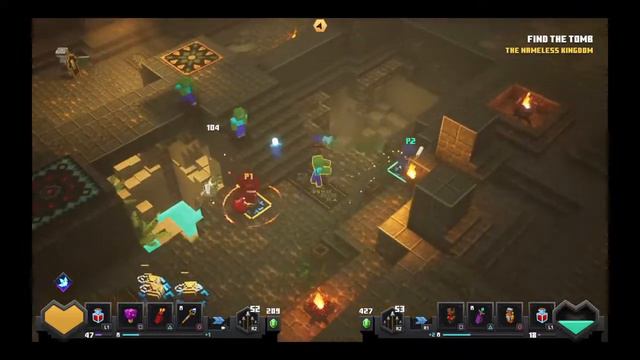 Minecraft Dungeons #2 Nameless One And Redstone Monstrosity смотреть онлайн