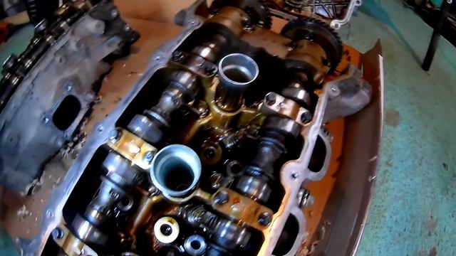 Dismantling And Installation Of The Head Of The Cylinder Block LF-1 Cadillac SRX4 2010.