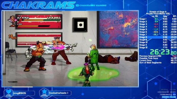 [V05] SoR4 Speedrun - Arcade Mania - Floyd [ 48:18 IGT ]