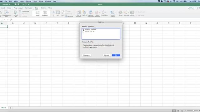 Adding the Analysis Toolpak for Mac Excel смотреть онлайн