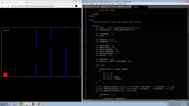 JavaScript Game Development Tutorial 2 | Pause Programming смотреть онлайн