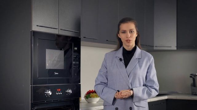 Видеообзор встраиваемого духового шкафа Midea модели MO47000 (MO47000GB || MO47000GW || MO470B4X) смотреть онлайн
