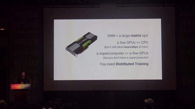 Ian Lewis: Deep Learning with Python & TensorFlow - PyCon APAC 2016 смотреть онлайн