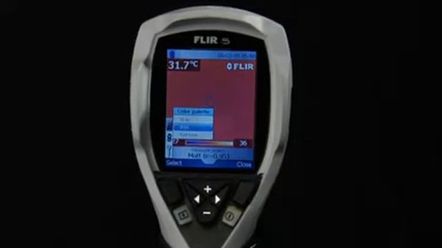 FLIR i5,i3,i7 VärmeKamera -keypad buttons (www.btgn.se) смотреть онлайн