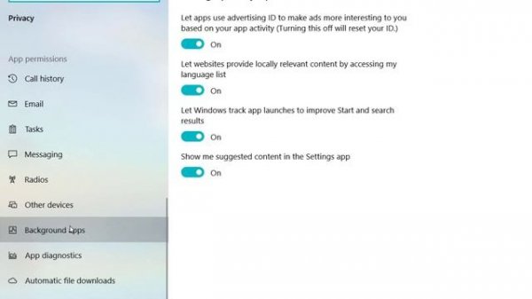 how to turn off Xbox Game Bar background apps in windows 10