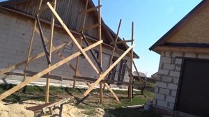 ?ЛЕСА на фронтон