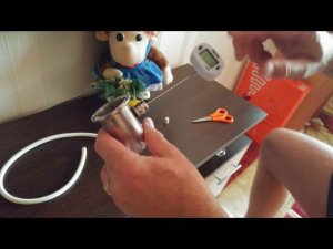 Ниппель под термометр для дистиллятора. Ремонт.