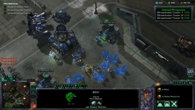 Starcraft 2 WoL "Preemptive Strike" Achievement смотреть онлайн