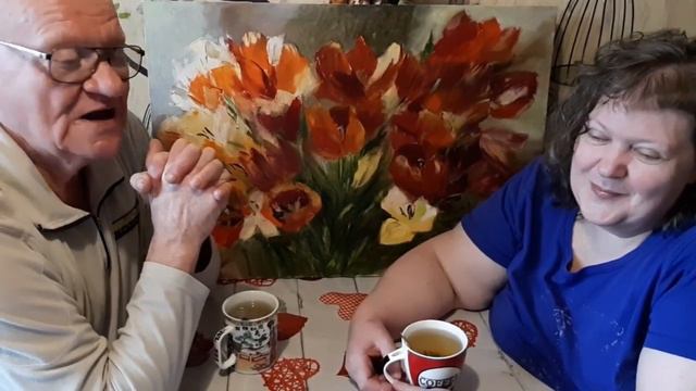 В мастерской заслуженного художника Украины Татьяны Купцовой. смотреть онлайн