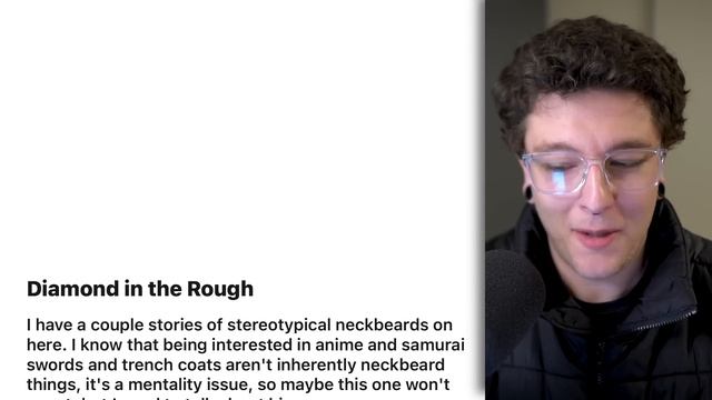 Reading r/NeckBeards and r/NeckBeardStories… смотреть онлайн