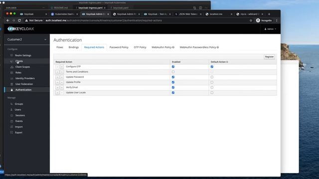 Keycloak: realms, clients, passwords policies, and MFA смотреть онлайн
