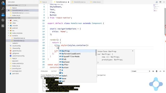 [React Navigation] #2 Cách chuyển màn hình và truyển tham số với Stack Navigator. смотреть онлайн