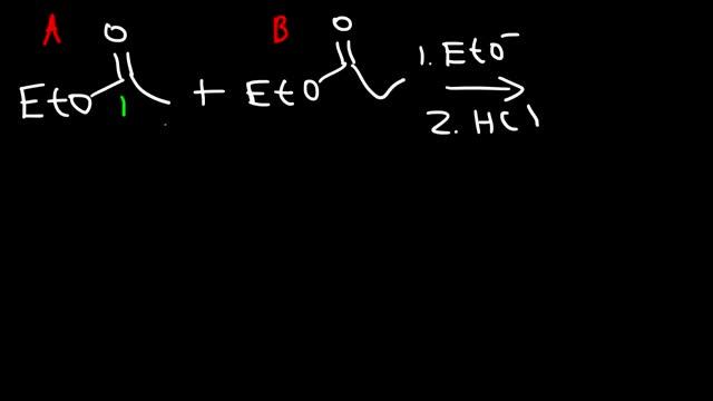Claisen Condensation Reaction Mechanism смотреть онлайн