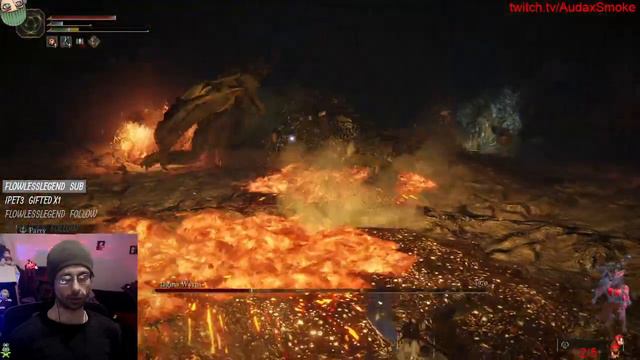 Magma Wyrm [Gael Tunnel] | Elden Ring LVL1/RL1 all bosses | 056 | AudaxSmoke смотреть онлайн