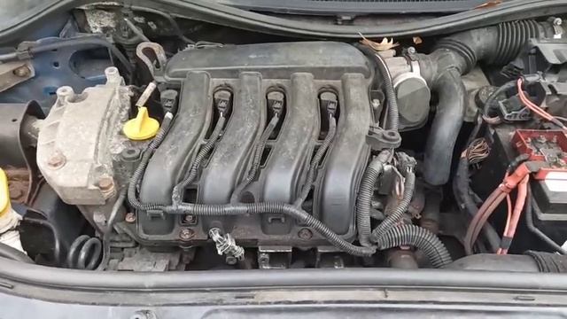 M244 ДВС (Двигатель) Renault Megane-2 1.6i K4M812 смотреть онлайн