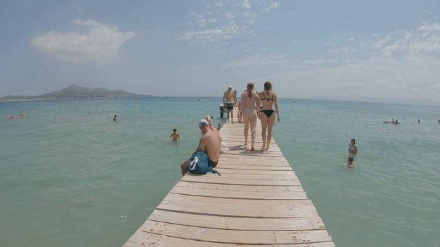 Mallorca|Alcudia|Playa de Muro - Gopro Hero7 (4k60fps) смотреть онлайн
