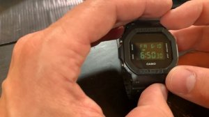 Подделка  Casio G-Shock DW-5600BB-1E