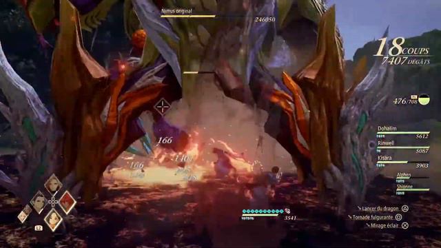 Tales of Arise Boss end game Nimus Original Hard Mode смотреть онлайн