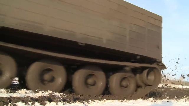 Гусеничный вездеход ДТ-30 «Витязь» смотреть онлайн
