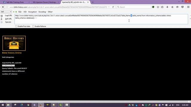 Sqli Wiki এর বেসিক sql injection Part (2) смотреть онлайн