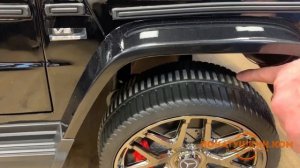 Пожалуй самый мощный детский электромобиль Гелендваген!  Mercedes G63 4x4 (S307). Новинка!
