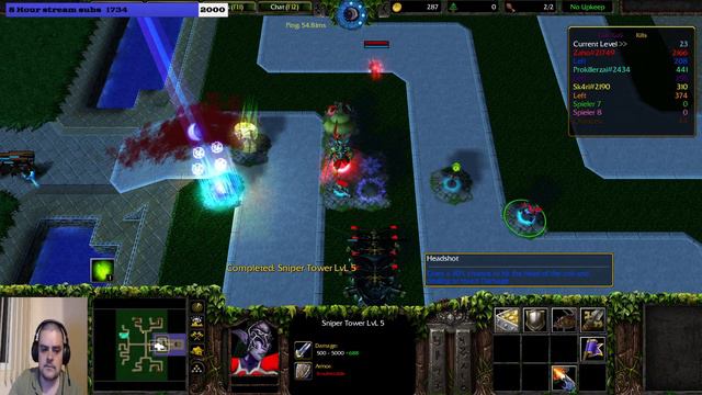 Warcraft 3 Devil's Nightmare TD #2 - On hard difficulty смотреть онлайн