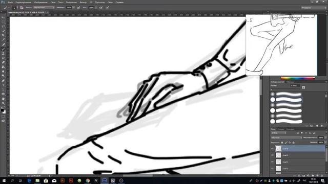 рисую пальцем в ibisPaint X (speedpaint) смотреть онлайн