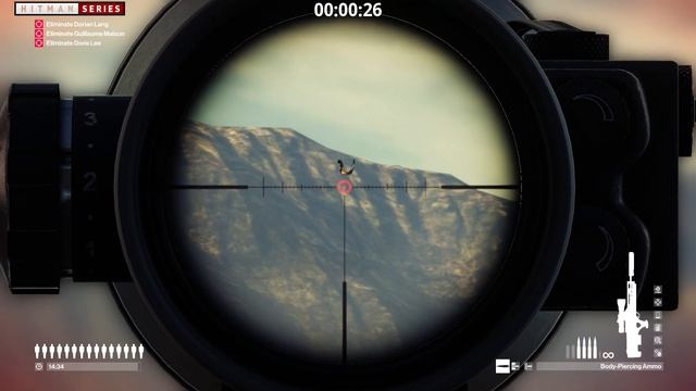 HITMAN 2 Sniper Assassin - Himmelstein - "Hawkeye" Challenge смотреть онлайн