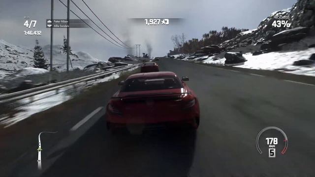 DRIVECLUB™- Mercedes Benz SLS AMG Coupe Black Series, Gameplay PS4 (No Commentary) смотреть онлайн