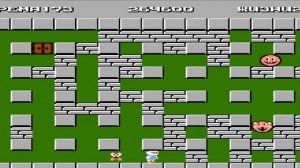Bomberman Walkthrough (Бомбермен прохождение) NES, Famicom, Dendy, 8 bit