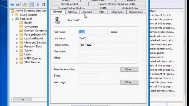How to unlock a user account in Active Directory on Microsoft Windows Server 2012 смотреть онлайн