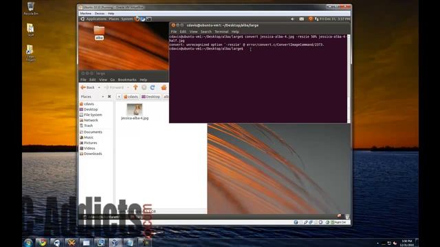 Linux ImageMagick | Convert Images Quickly and Easily | Ubuntu 10.10 смотреть онлайн