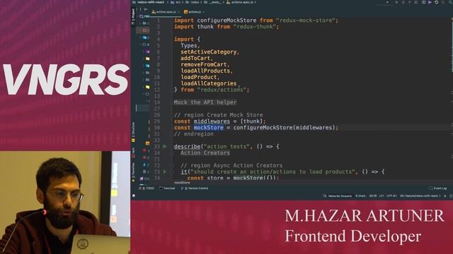 Testing Redux | M. Hazar Artuner | A DAY TO REACT 2019 | Part 6 смотреть онлайн