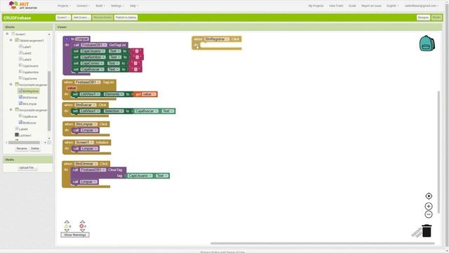 MANTENIMIENTO (BUSCAR, REGISTRAR, MODIFICAR Y ELIMINAR ) + FIREBASE EN MIT App Inventor 2 смотреть онлайн