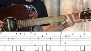 Король и Шут - Девушка и Граф, разбор на гитаре (исполнение, табы)