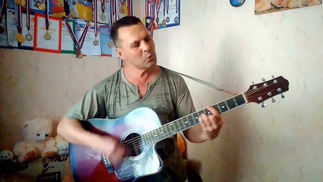В.Цой "КИНО" - "Бездельник"- ( гитара,кавер...)... смотреть онлайн