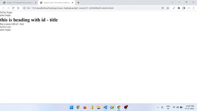 Javascript - DOM Manipulation, Get and Set Methods, Html Elements Replace, DOM Navigation смотреть онлайн