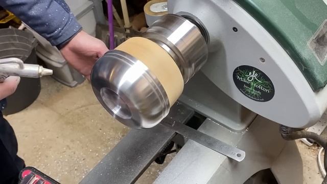 Woodturning aluminium, CAN IT BE DONE!? смотреть онлайн
