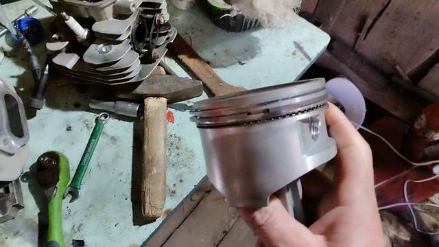 Начало ремонта двигателя 190 F, культиватор Асилак SL 151