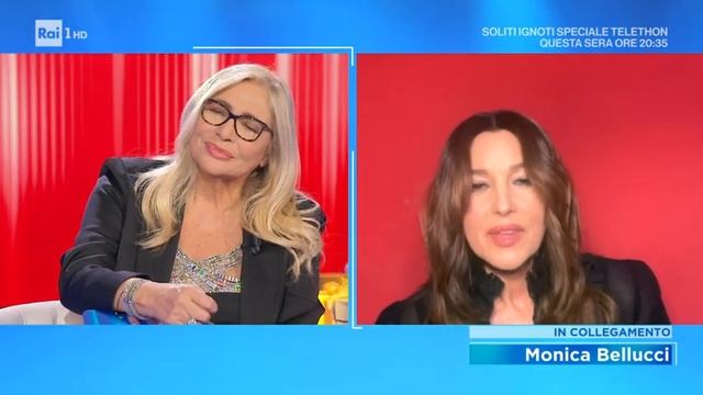 Monica Bellucci: la stella del cinema più amata all'estero - Domenica In 19/12/2021 смотреть онлайн