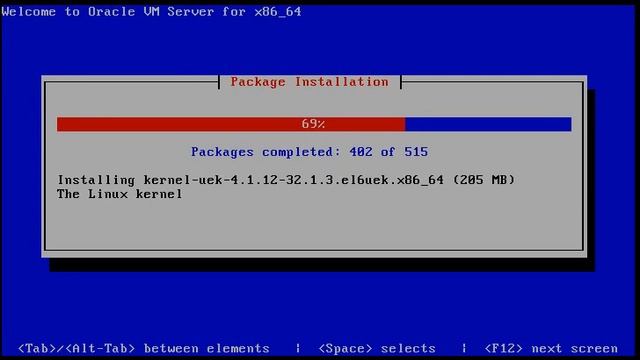 Установка Oracle VM Server for x86 (3.4.1) смотреть онлайн